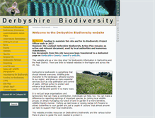 Tablet Screenshot of htwww.derbyshirebiodiversity.org.uk